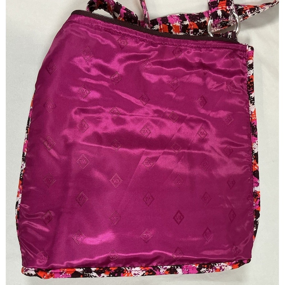 Vera Bradley Hipster Crossbody Purse Houndstooth Tweed Travel - Picture 6 of 14